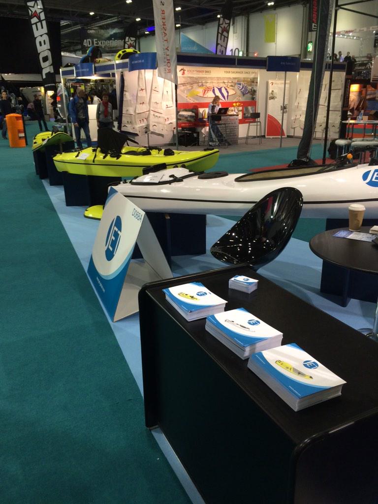 Jetukltd's tweet image. Our stand on London boat show