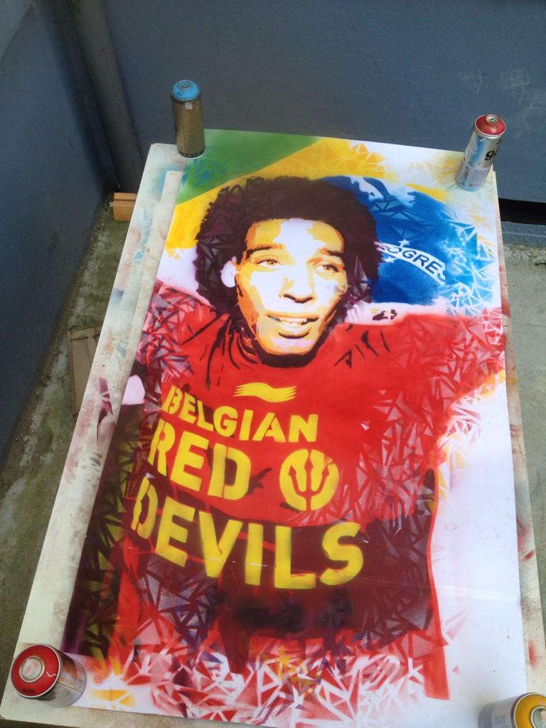 graffooti's tweet photo. Happy Birthday @axelwitsel28 #belgium http://t.co/EesgB1sLit