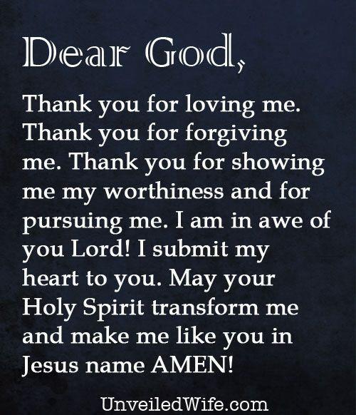 photo Dear God Thank You For Everything Prayer thank you lord for everything