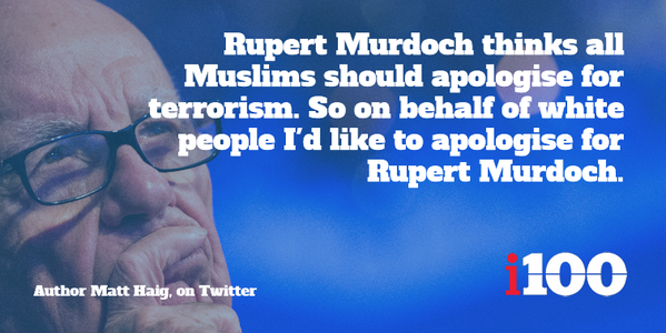 indy100's tweet photo. White Australian men are now apologising for Rupert Murdoch http://t.co/E2rCLs7fZM http://t.co/AKYbTrlTDG