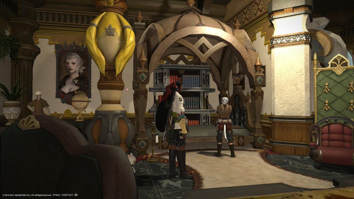 ... FFXIV Finally maxed out my CRP to 4-Star. Made an Oasis Canopy Bed for