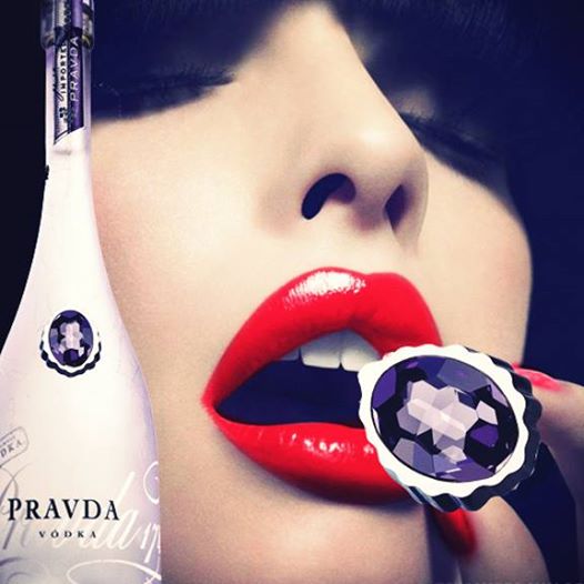Pravda is a girls best friend #Pravdavodka #luxury #polish