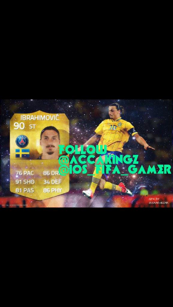 Ibrahimovic giveaway!!🎉🎉
1.Retweet this
2.Follow me &amp; @accakingz 
3.Winner announced at 300+rts
GL!!!🎉🎉🎉🎉🎊🎊