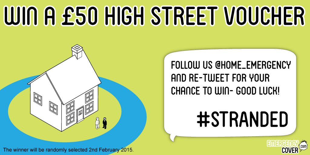 Home_Emergency's tweet photo. #win £50 High street Vouchers, follow and retweet to enter our #competition #free #giveaway http://t.co/3wJ1v0s7Ts