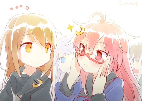 望月とめがねと
#艦これ版深夜の真剣お絵描き60分一本勝負 