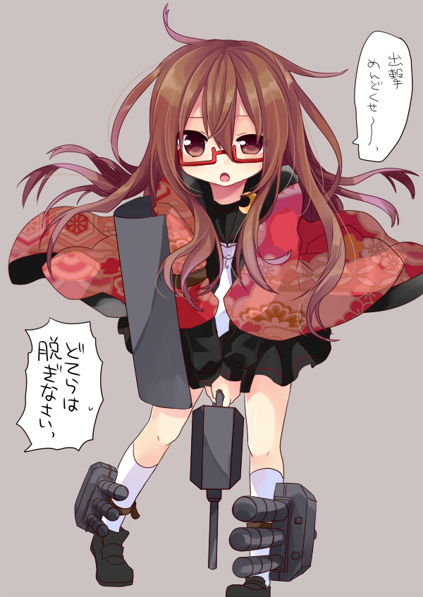 望月出撃するよー #艦これ版深夜の真剣お絵描き60分一本勝負 