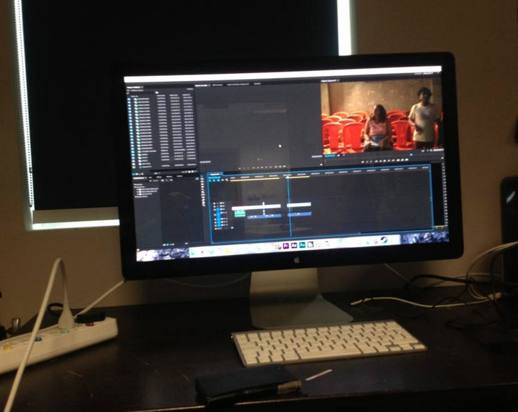 ReshShah's tweet photo. #editing #firstdocumentary @blacksheepfilm #mid2015 http://t.co/BaLuUqt86X