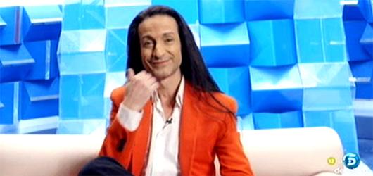 Vertele's tweet photo. Sandro Rey y su frase de la noche en #GHVIP1: "No sé quién va a ganar, no soy adivino" http://t.co/WcrLOWSjfH http://t.co/ZRwsyIkuvz