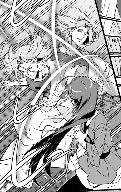 今回ちょっとだけ斬り合い?を入れてみましたよ ほんのわずかなシーンなのに描くのめちゃくちゃ時間かかって… 