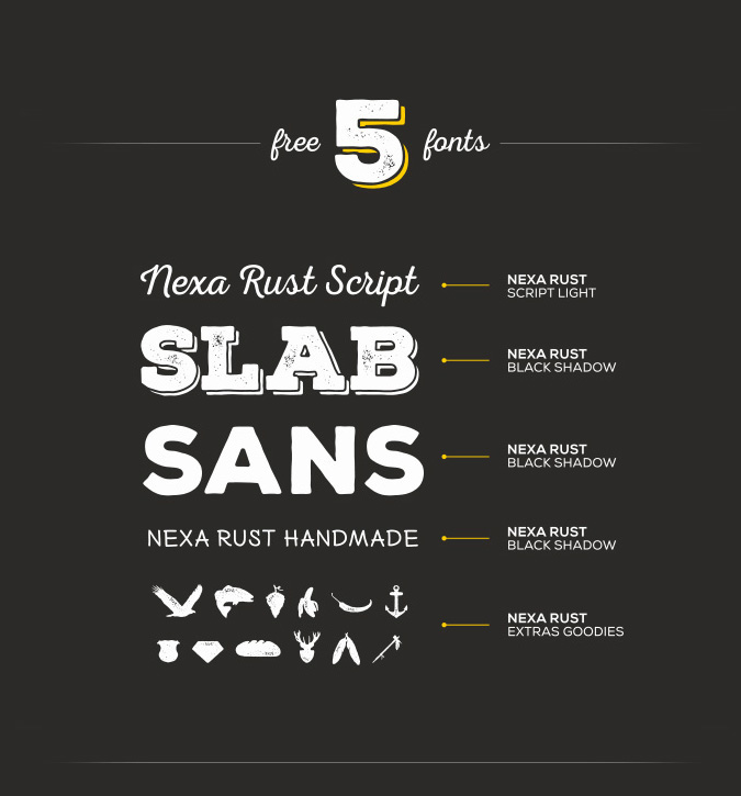 PrintboxFr's tweet photo. #ExaInfo 
Le cadeau du Lundi : 5 FREE FONTS #Typographie #Design #Cadeau 

https://t.co/Asjmvt78UJ http://t.co/jTN9nzuk8N