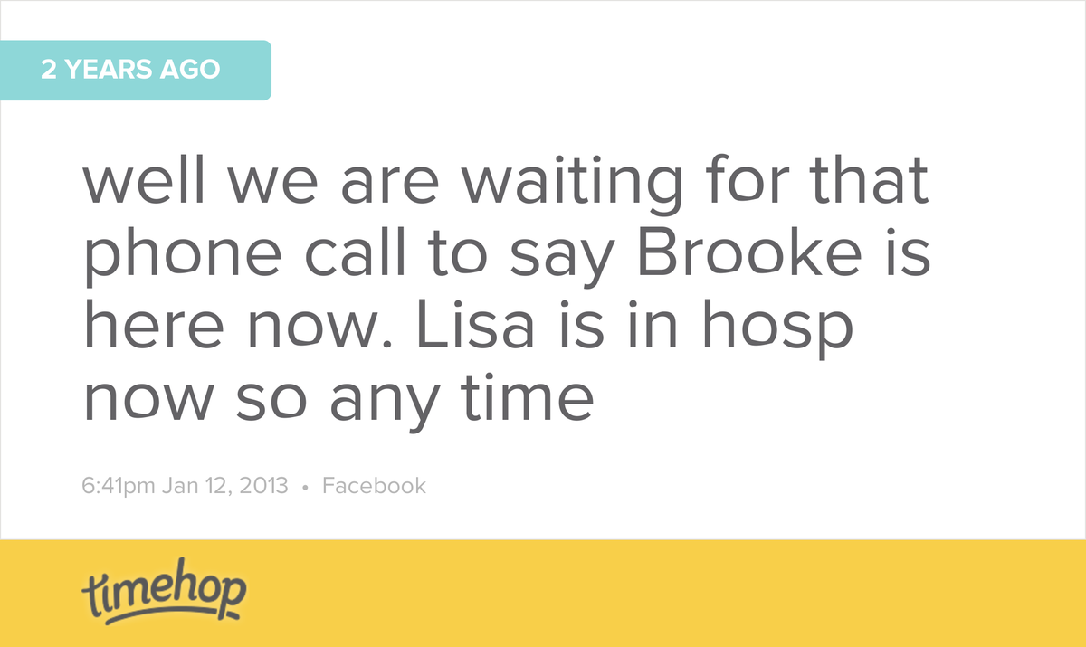 brothertaz's tweet photo. Tomorrow that little Princess Brooke will be two xx http://t.co/7gYzsUuJLy http://t.co/25vleWwtH9