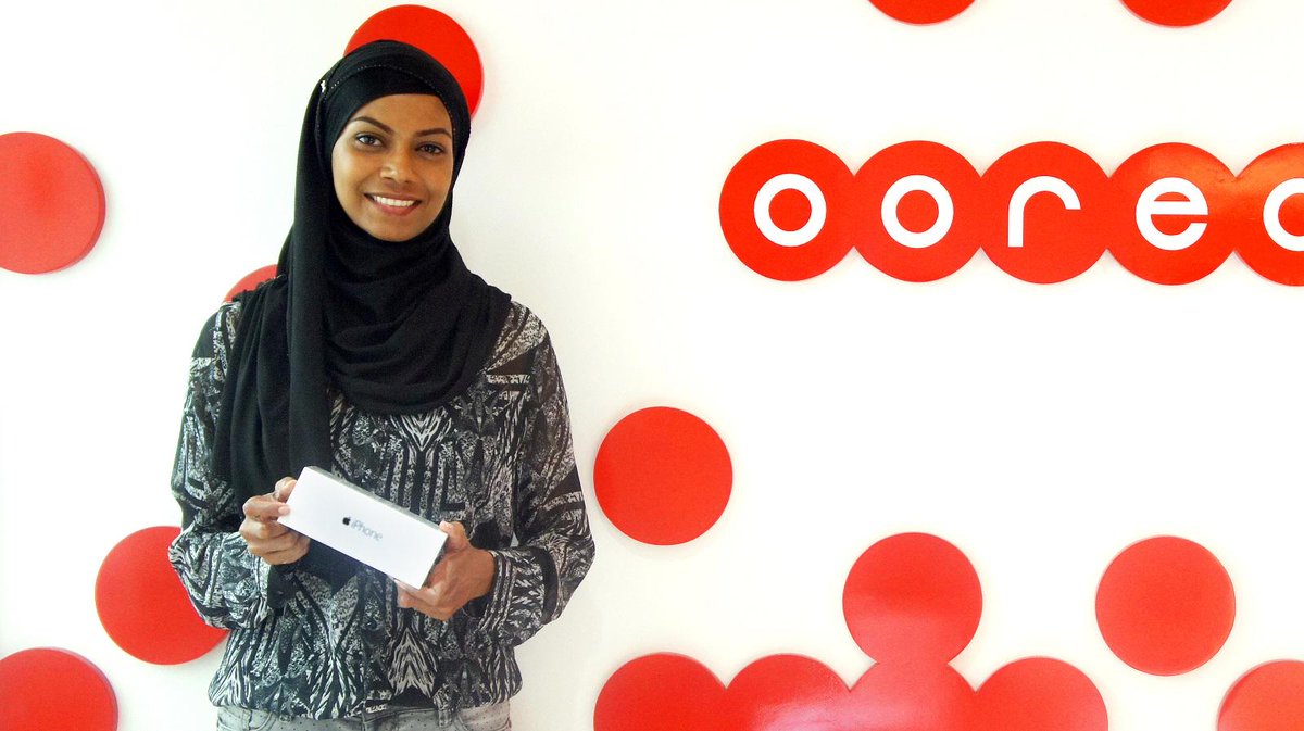OoredooMaldives's tweet image. Congrats Nuzuha, week 2 winner of iPhone 6.
Be a lucky winner by activating #Ooredoo Data or Mini Data. #WinWithData.