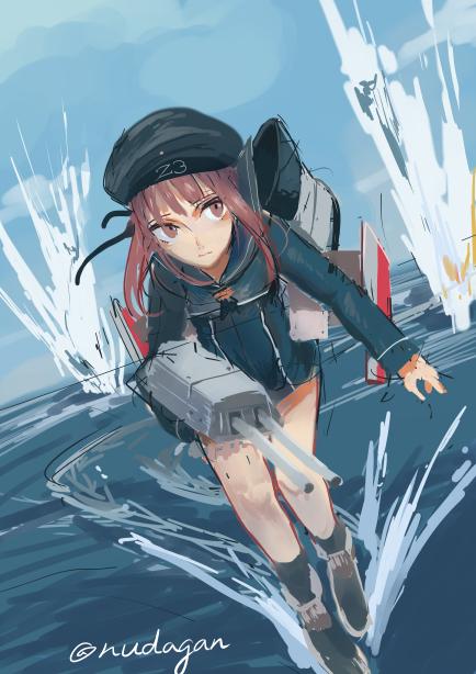 Z3かわいい #艦これ版深夜の真剣お絵描き60分一本勝負 