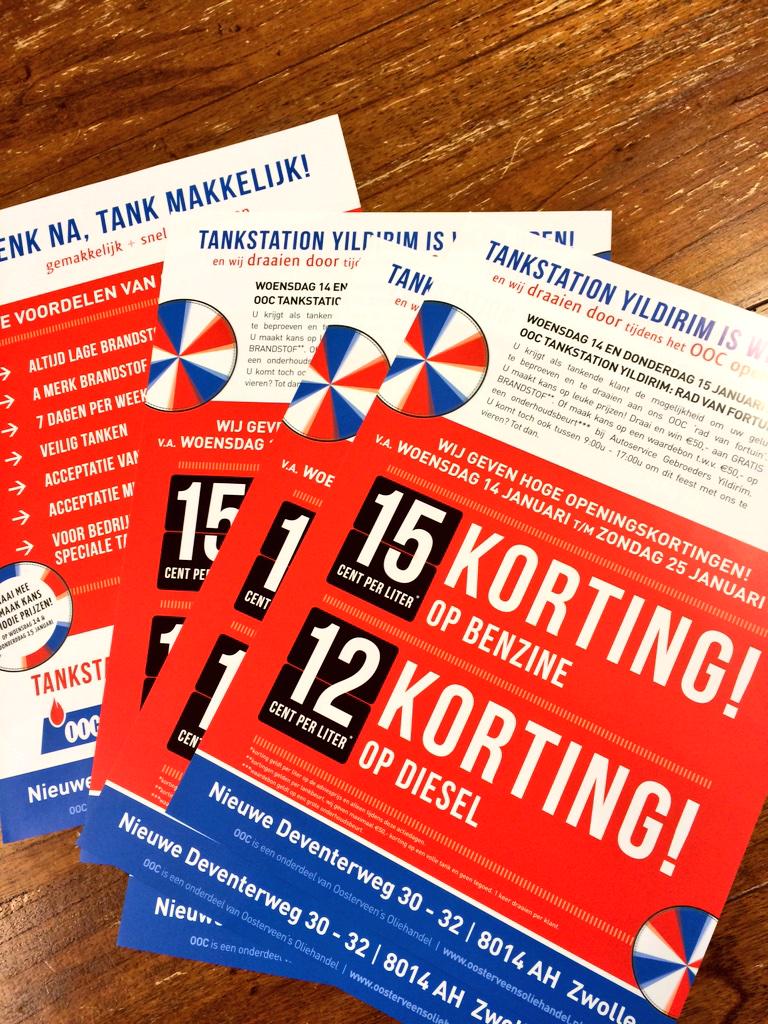 flyersnel's tweet photo. Nieuw OOC tankstation geopend in Zwolle. Profiteer van hoge brandstof kortingen. #Actie #Flyer #Zwolle huis-aan-huis http://t.co/C1wjBEVkMd