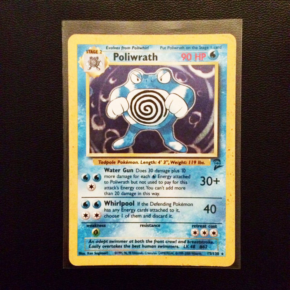 mdvandyk's tweet image. Poliwrath Base set 2. #pokemon #pokemoncards #baseset2 #poliwrath