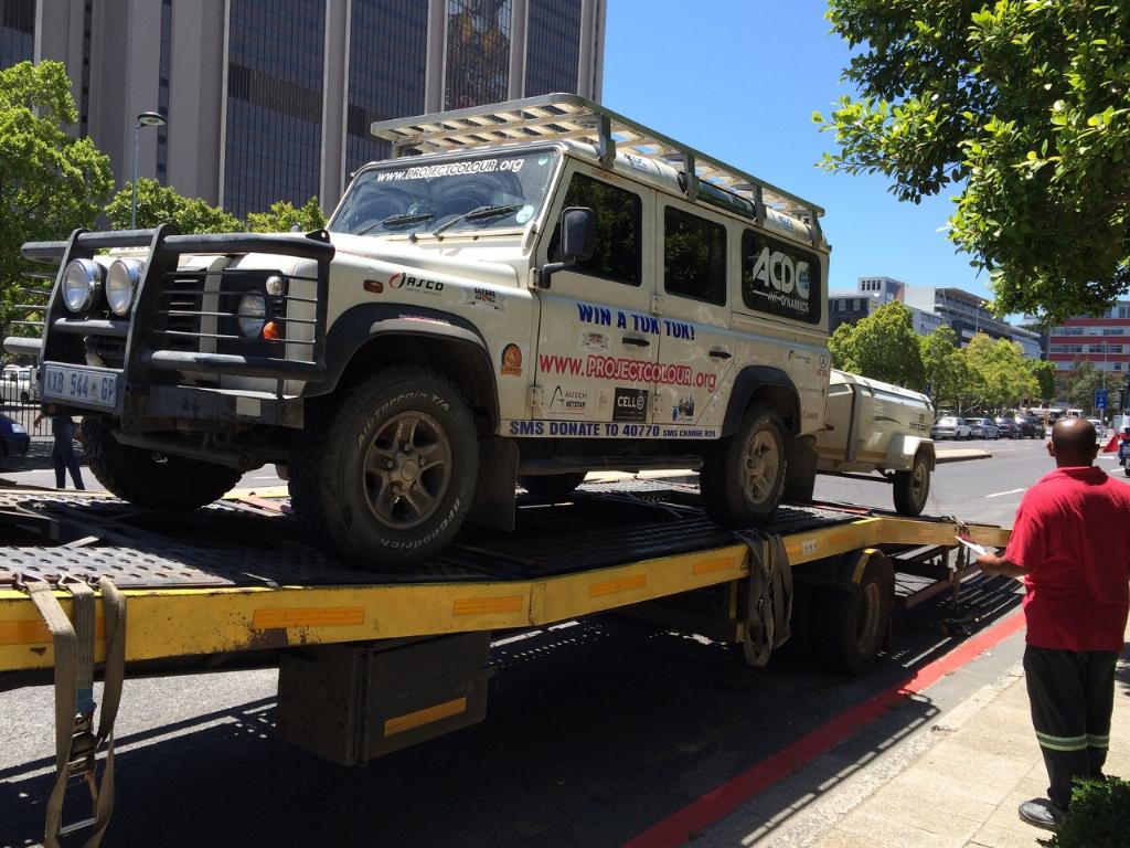 Farewell good friend! If it wasn't for our trusty Landy, this journey would not have been possible! Thank you😁