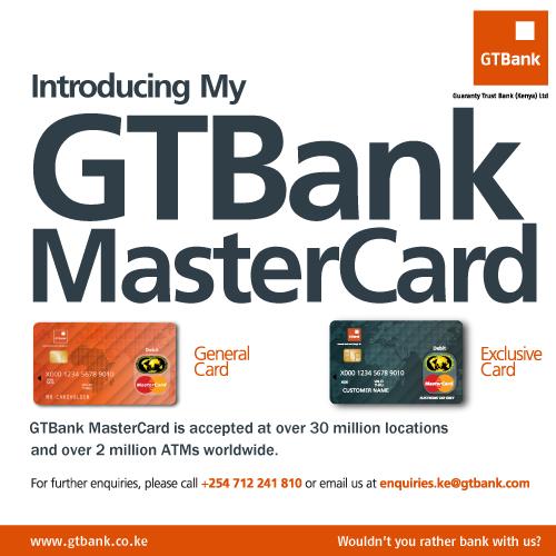 We are excited to very soon launch our own.Over 30Million locations and over 2 million ATMs all in one #GTBMastercard