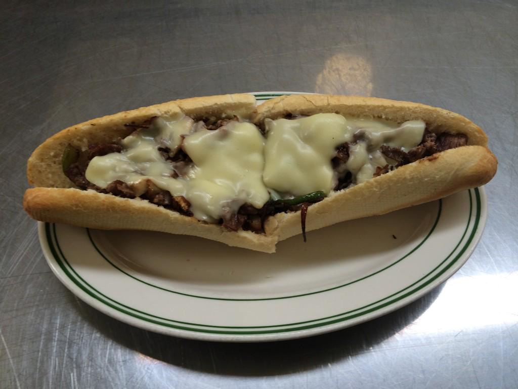 Something for everyone!  Kaufman's real unprocessed top round delicious cheesesteaks.
