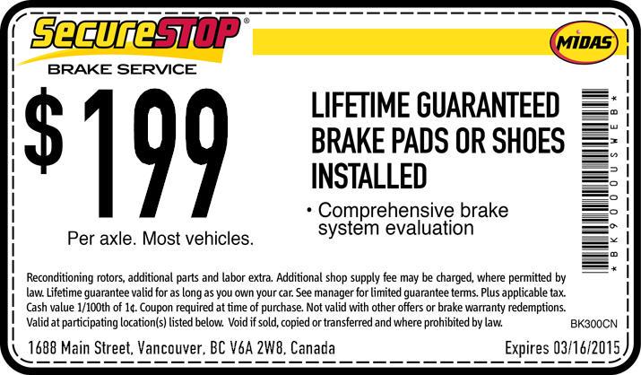 MidasMainStVan's tweet photo. Brake Service just for $199 http://t.co/oclyFIzr4J