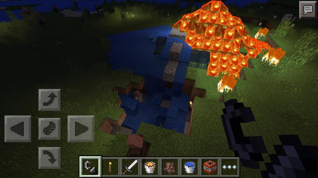 GDoro91's tweet image. Su minecraft acqua e lava ci stanno sempre bene insieme!