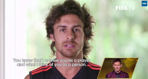 DiarioOle's tweet photo. #BalonDeOro Aimar sobre #Messi: "Para mí, vas a ser siempre el mejor" ▶ http://t.co/gFdWudaTrE http://t.co/TEC2pjBZFH