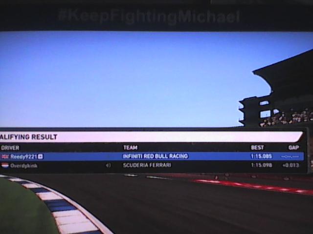 F12014Game's tweet photo. Hockenheim practice with @DOverdijkink was close! That gap though! #F12014 http://t.co/Qwp6Y1OEcz