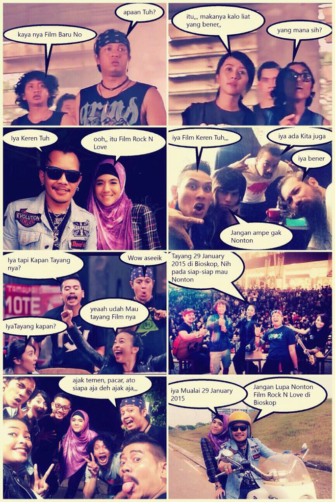 Comic @Rock_nLove_ 29 Januari 2015 di Bioskop!