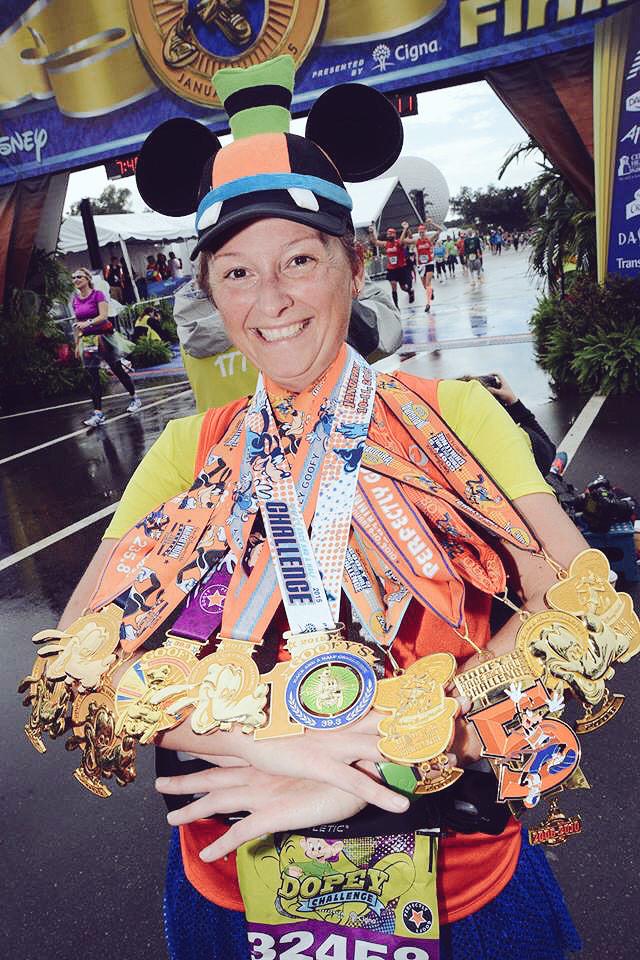 orlandotiki's tweet photo. A HUGE thanks to @runDisney for 10 awesome running years! #PerfectlyGoofy See you next year for number 11. http://t.co/ZU2otcHW8V