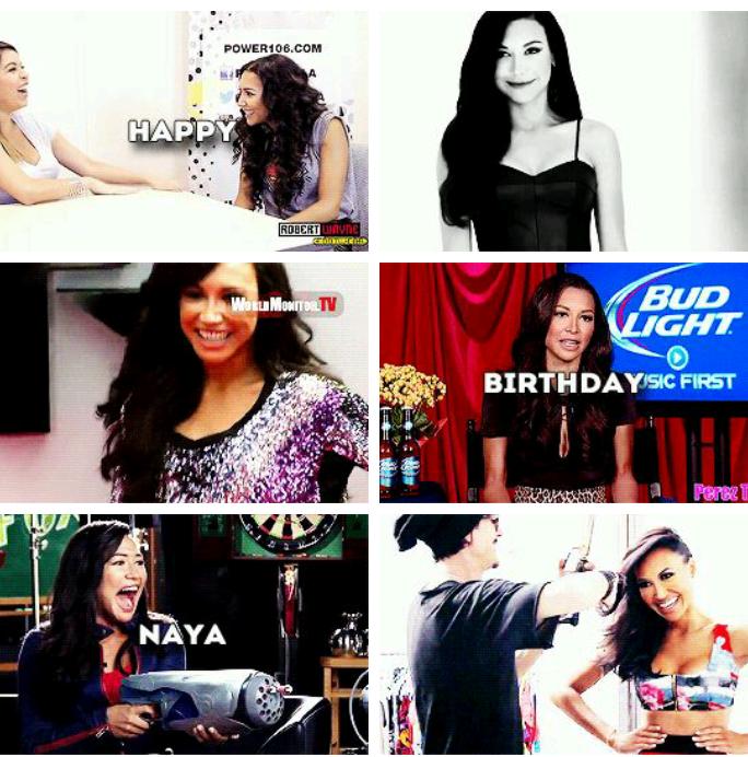 Happy Birthday Naya Rivera i love you 