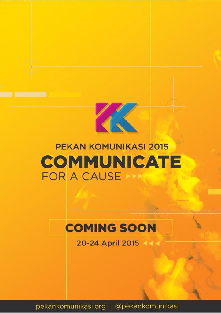 ID_PRstudents's tweet image. Pekan Komunikasi UI 2015, event komunikasi terbesar di Indonesia kembali hadir. Cek @pekankomunikasi for more info:)