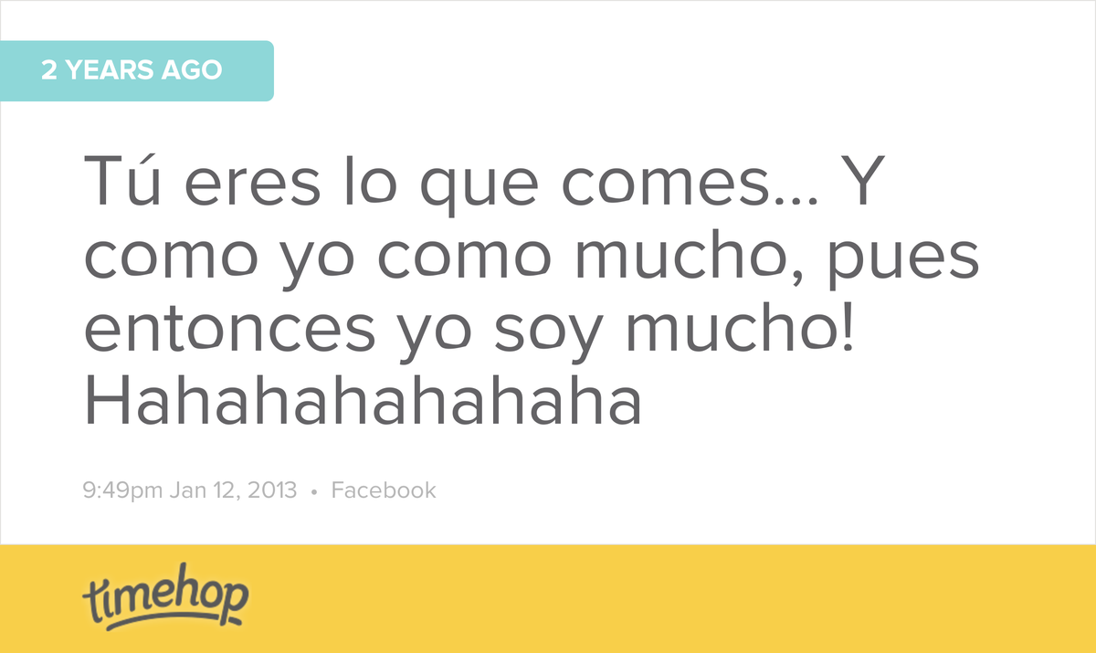 SoulCastle's tweet photo. Y dos años después,  todavía sigo siendo mucho! :P http://t.co/doACHhL7eo http://t.co/U6Gyrmo5Xt