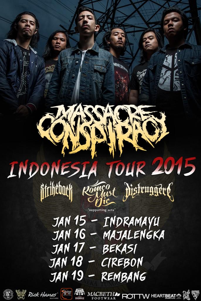 Our first show of the year kicks off with our Indonesia Tour! #StayMetal  #MC16INDOTOUR