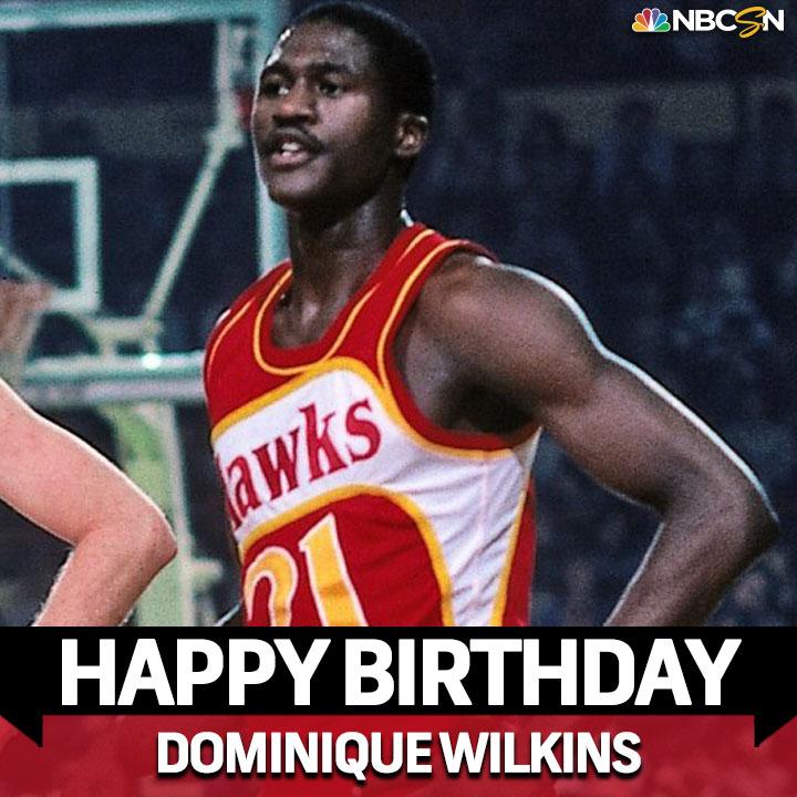 Happy Birthday Dominique Wilkins! 