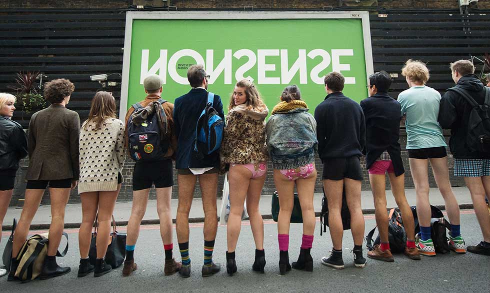Thousands of commuters ditch their trousers for ‘no pants subway ride’: sunpl.us/6012ahh0