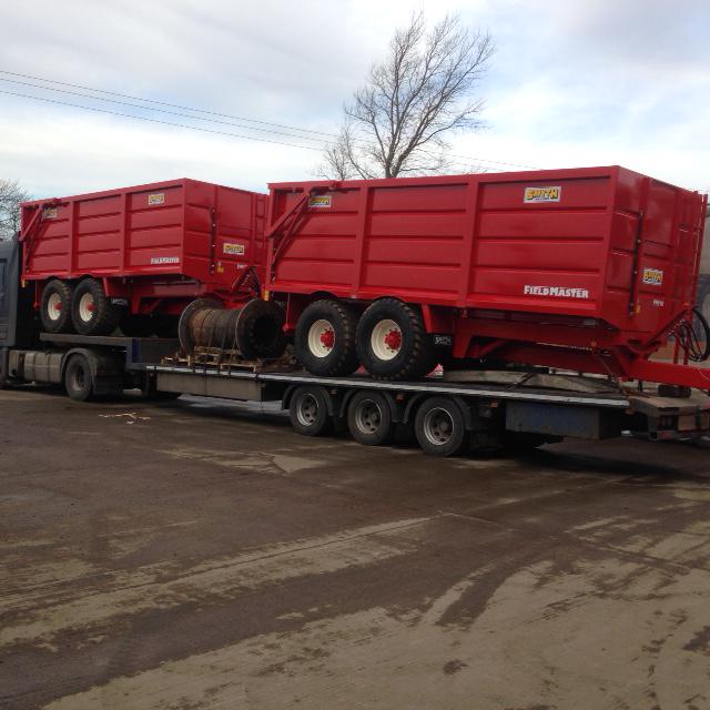CelticShipping's tweet photo. loading these new agri trailers to South Africa this week. Roll on  / Roll off. http://t.co/DfbymcsMpx