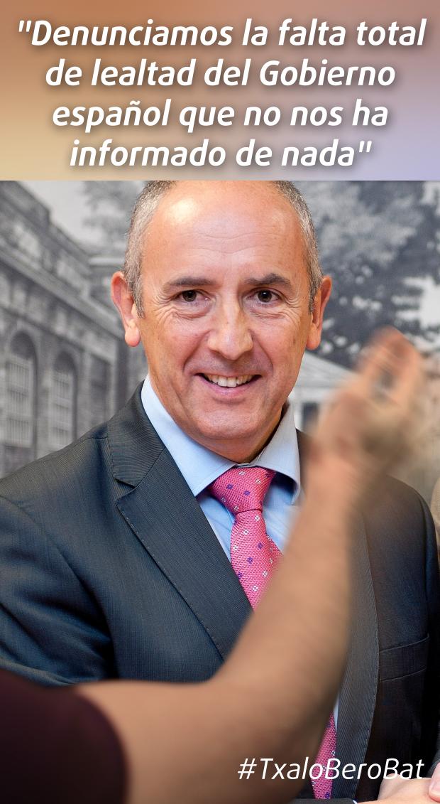 ernaigazte's tweet photo. "Denunciamos la falta total d lealtad dl Gobierno spañol ke no nos ha informdo de nada"#TxaloBeroBat #AbokatuakLibre http://t.co/18MmIKVl1t