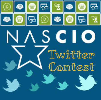 NASCIO's tweet photo. Twitter Contest! Send in a #tech quote to be highlighted as next wk's NASCIO Monday's #techpiration! Prize 4 winner! http://t.co/pkt6EhEMbc