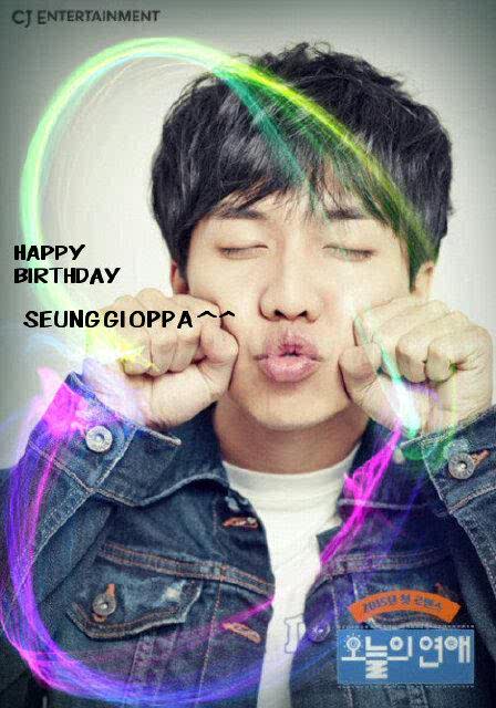 Happy Birthday my bias lee seung gi oppa keep healty and always love Airens:\)  