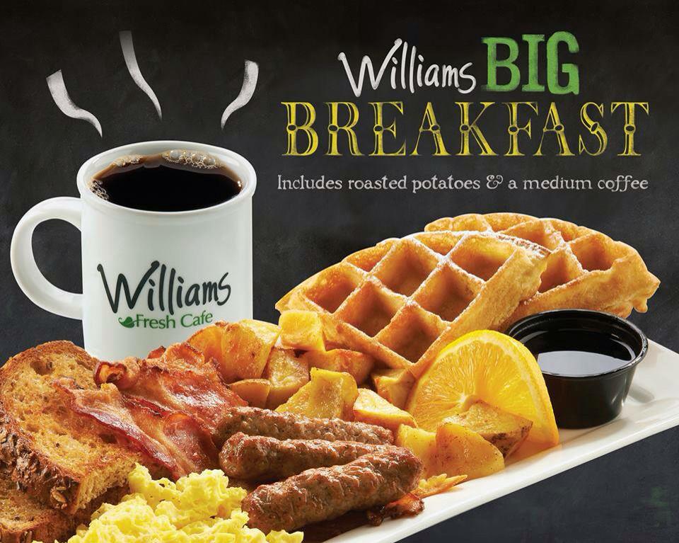 We have a new breakfast chef!  Come and see what she can do!