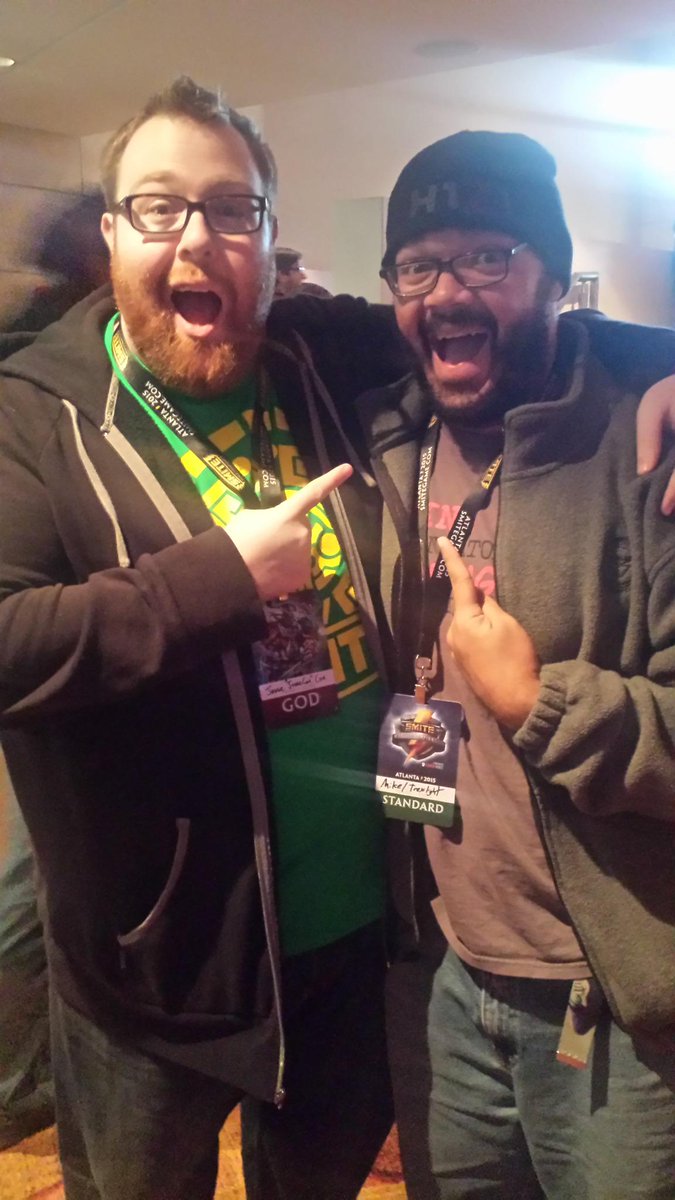 ThisisTrex's tweet photo. Got some great advice and great laughs being around @JesseCox at #SWC. Keep doing the great work #WhoringOut http://t.co/UVvWE4jJpa