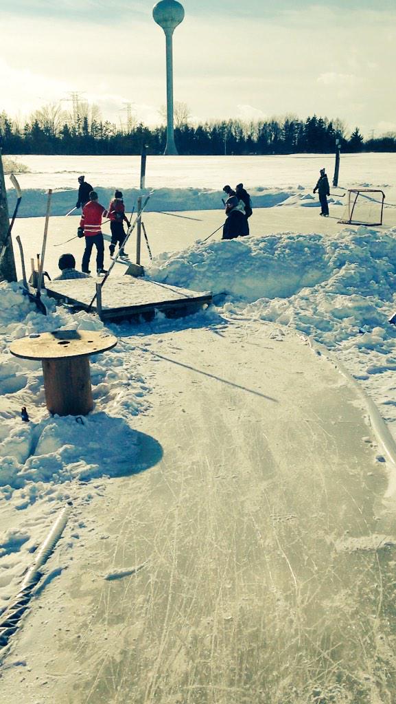 What we do when we're not playing music #pondhockey #ohcanada #northofthe49 #beauty #hellofaweekend