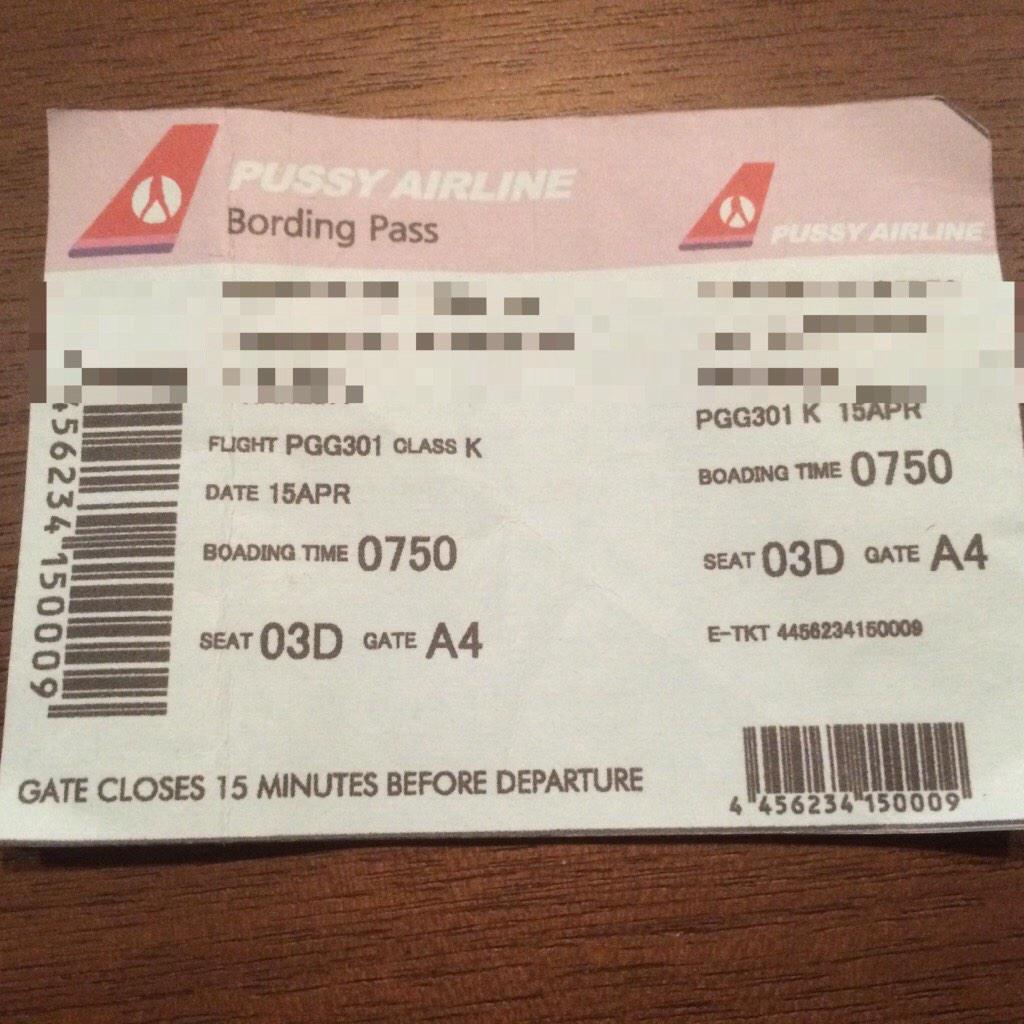 Airline Pussy 30