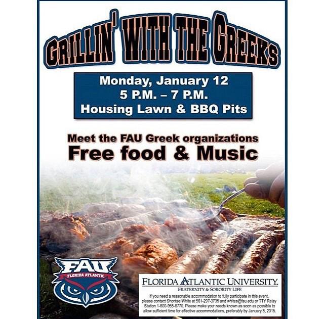 Come out tonight to meet the brothers of Beta Xi Chapter and get some free food!! 5pm-7pm Housing Lawn today
