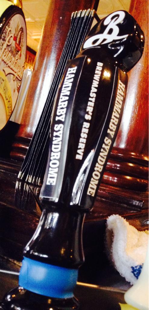 CAHSyracuse's tweet photo. What tappening?
Fresh @BrooklynBrewery Hammarby Syndrome, amber ale brewed with spelt and spruce fronds. http://t.co/e0PTicnnC1
