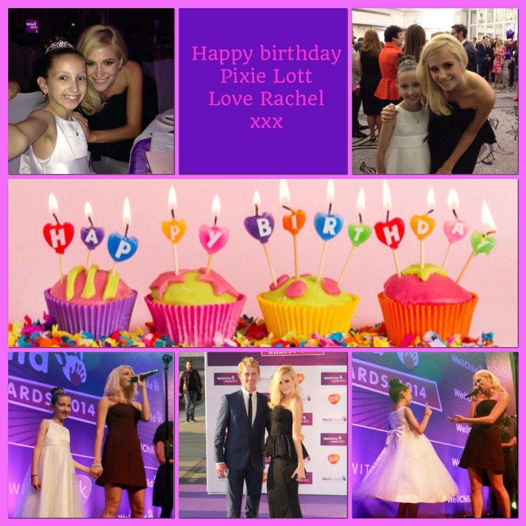   a massive Happy birthday to you Pixie Lott      love Rachel xxx 