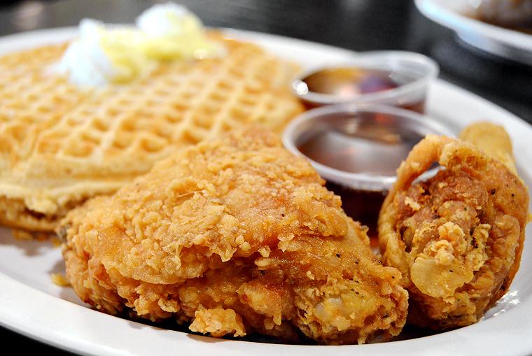 Retweet if you've tried our chicken and waffles.