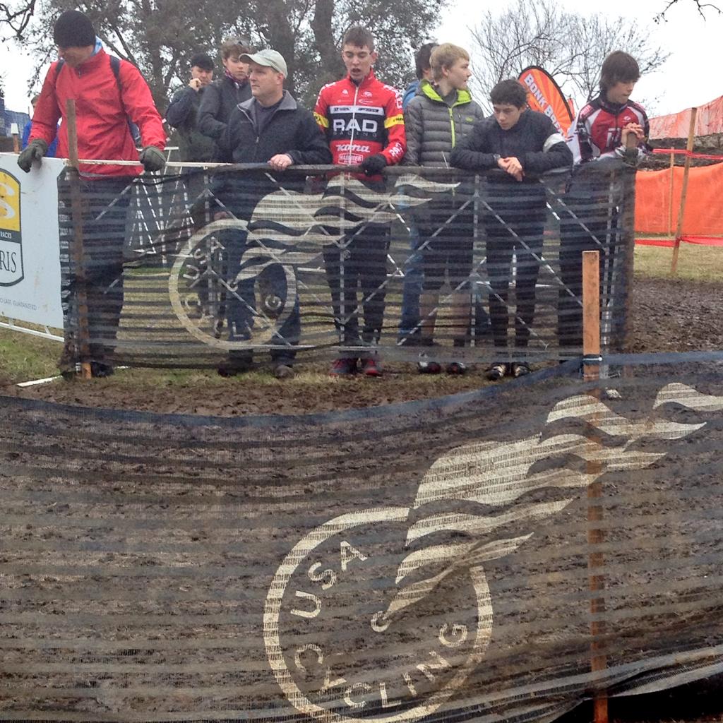 Course conditions are being described as "peanut butter", "heavy", and "sticky" #cxnats