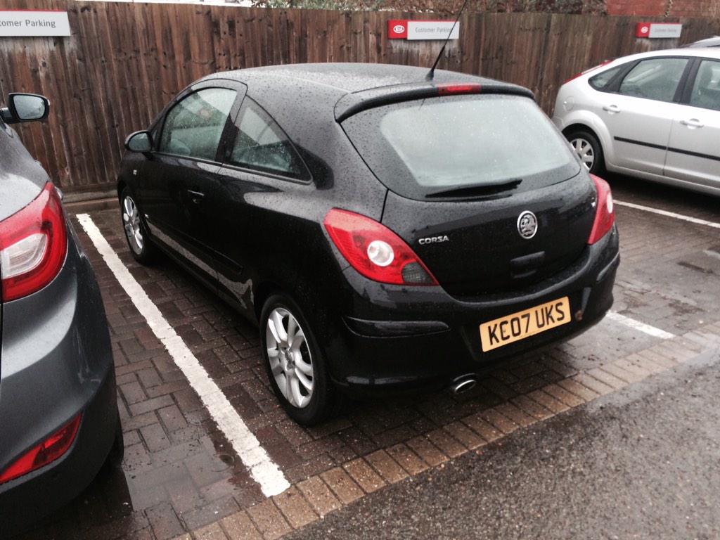 EdMeasey's tweet photo. NEW BABY #corsa 🚗👌 http://t.co/39ldD3BZwb