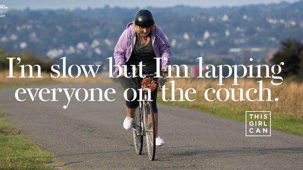 bbcgetinspired's tweet photo. #ThisGirlCan campaign urges women to get active http://t.co/gU9nGvCeHm. Get active via #GetInspired http://t.co/GfBs7meS7n