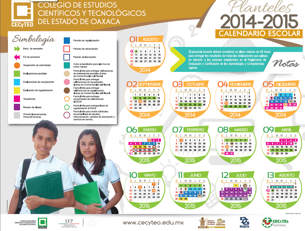 Calendario escolar cecytes sonora 2014 1040